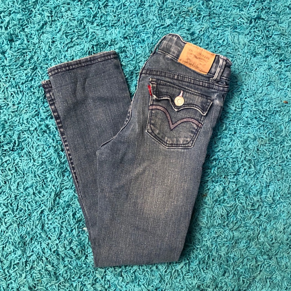 Little girls Levi’s 711 Skinny Jeans